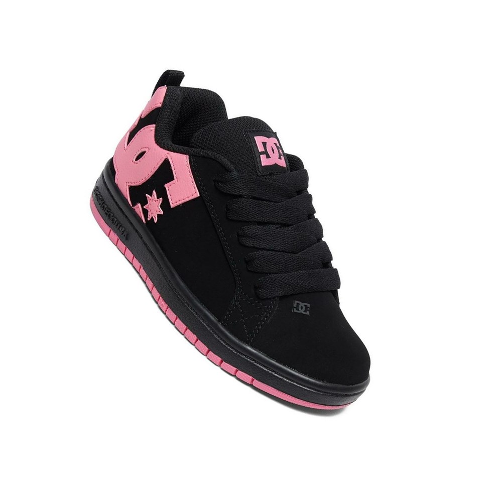 Enfant Black Pink Essentials DC Court Graffik - france DIX-7811169