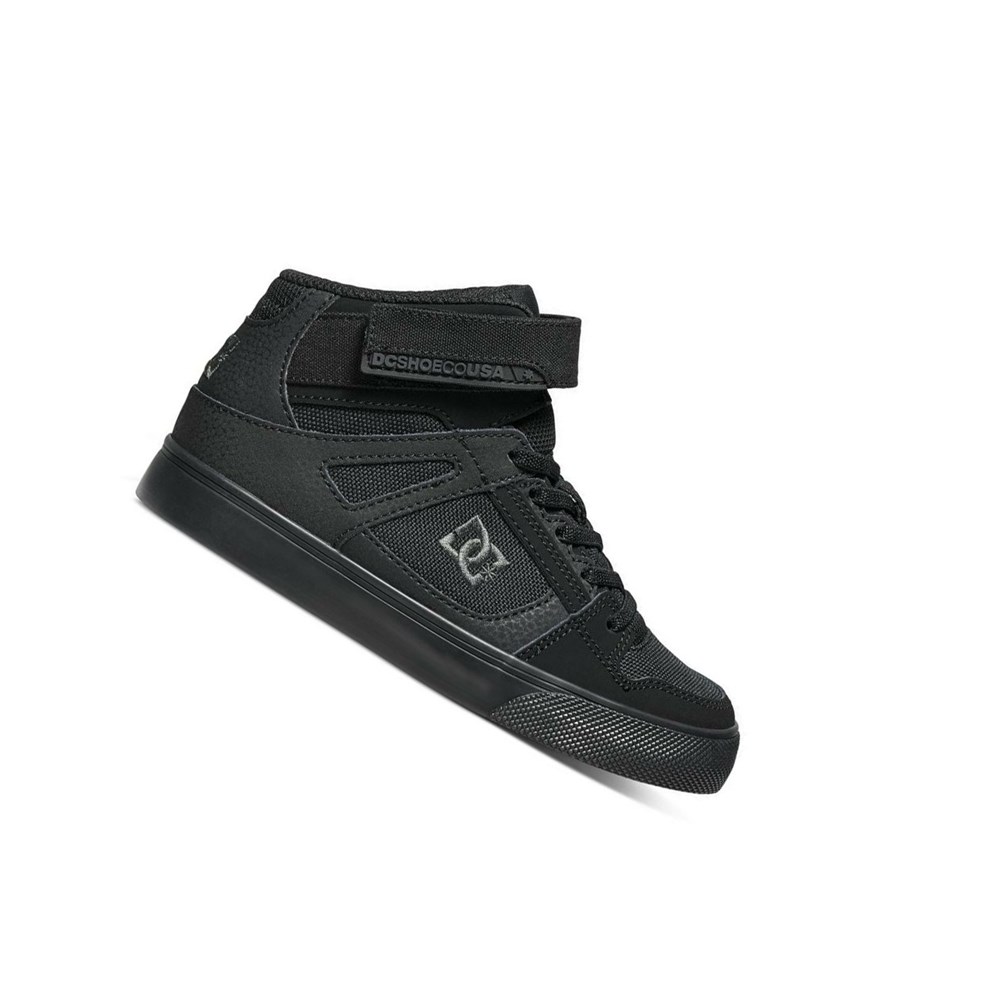 Enfant Black Black Essentials DC Pure High Elastic Lace High-Top - france FRW-0711619