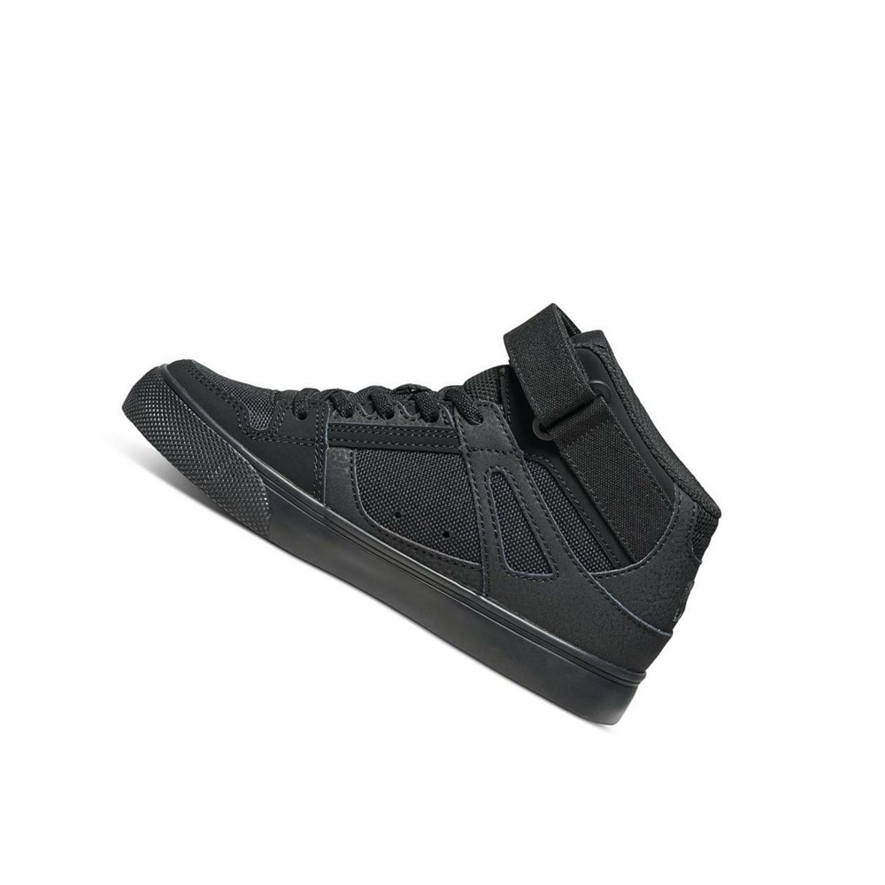 Enfant Black Black Essentials DC Pure High Elastic Lace High-Top - france FRW-0711619