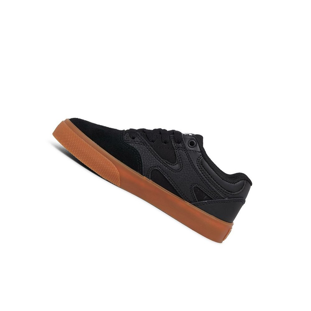 Enfant Noir Chaussure Skate DC Kalis Vulc - france ZHY-0081058