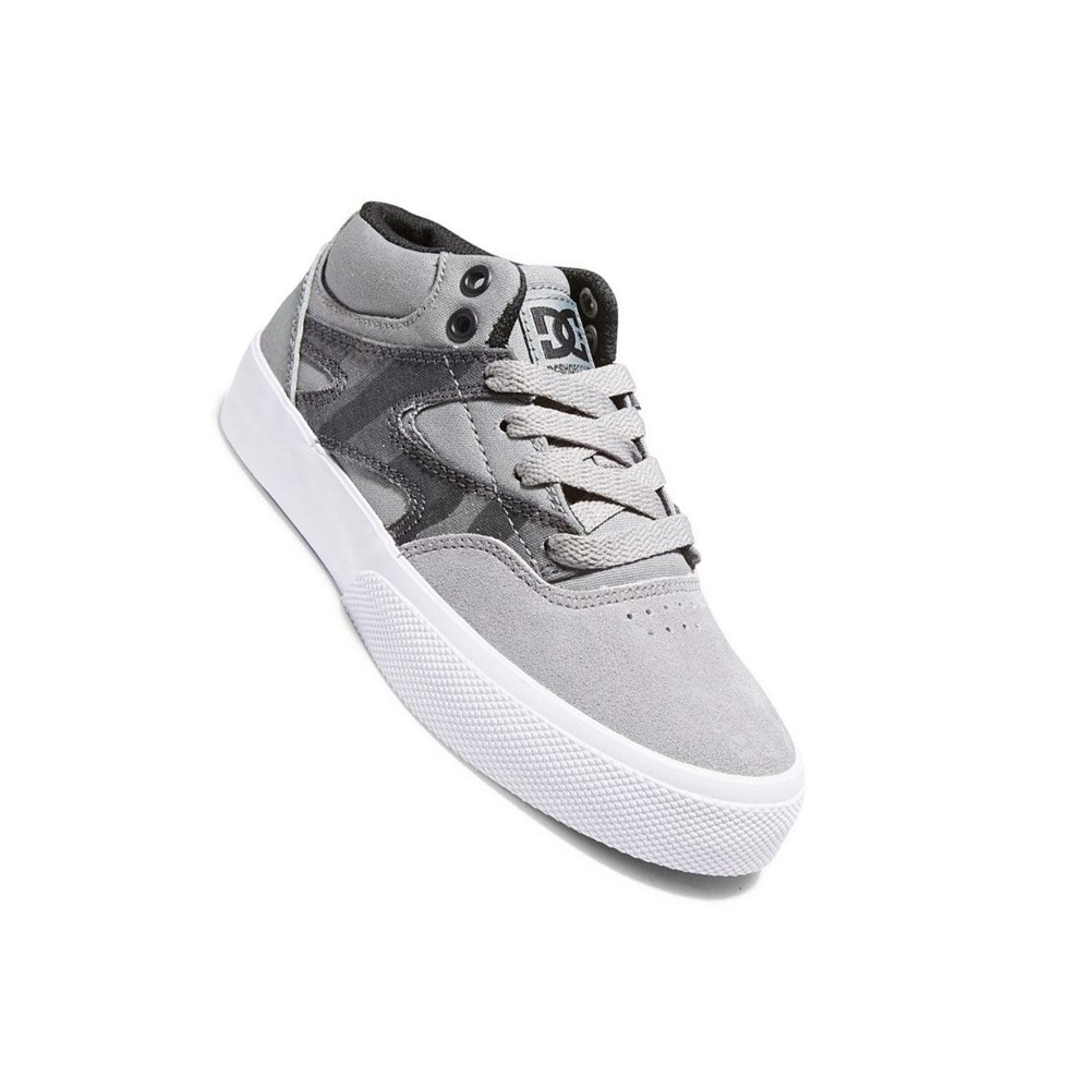 Enfant Noir Camouflage Chaussure Skate DC Kalis Vulc Mid - france JEC-7718695