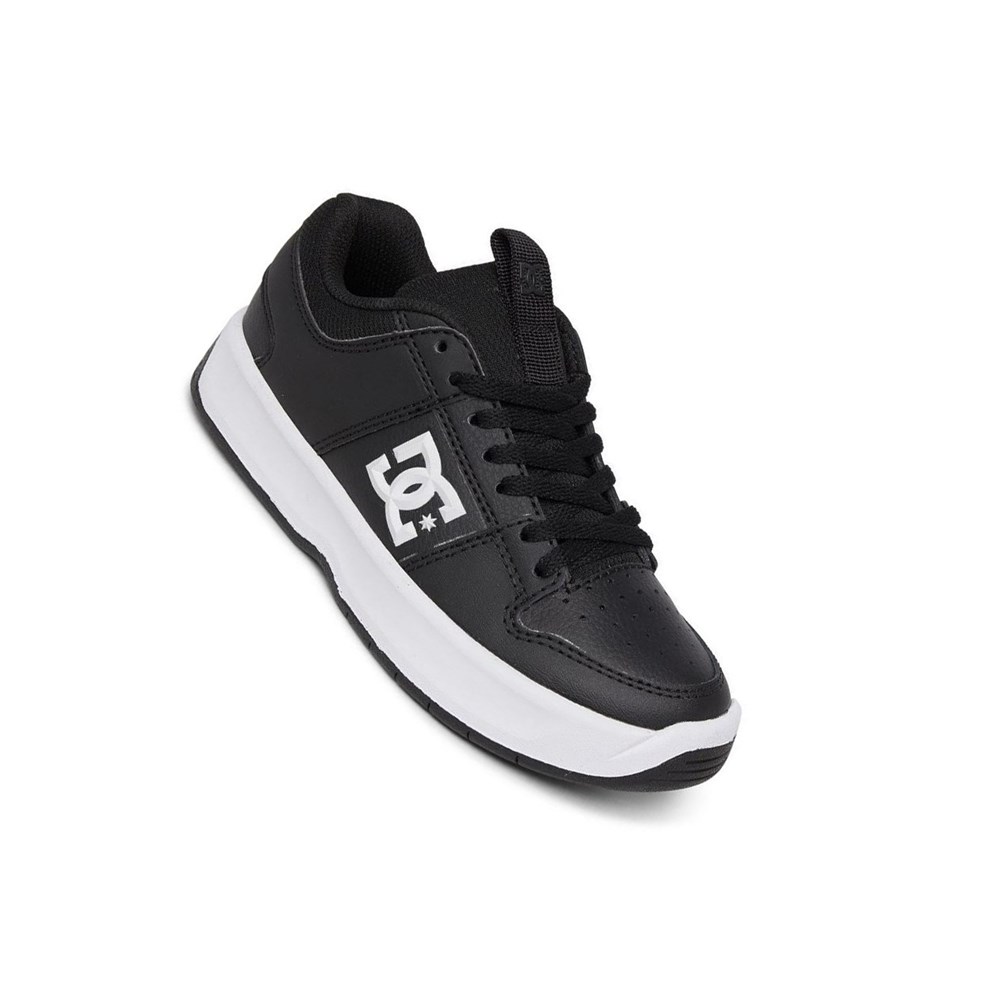 Enfant Black White Chaussure Skate DC Lynx Zero - france CQC-2494484