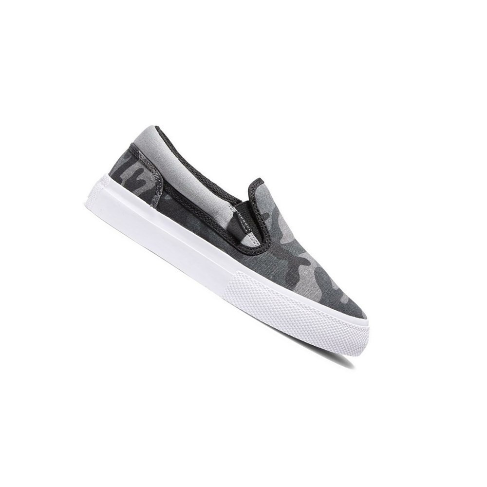 Enfant Black Camo Chaussure Skate DC Manual - france ZXM-8176268