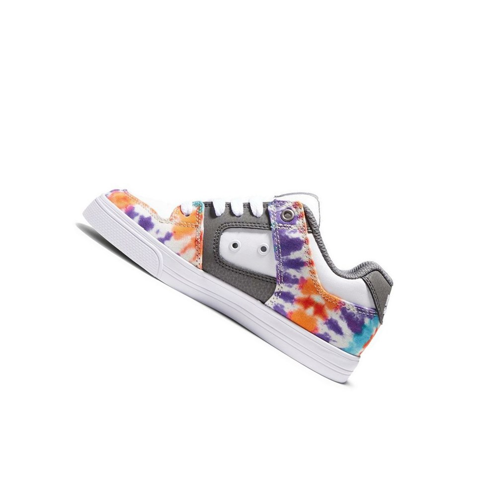 Enfant Fleur Chaussure Skate DC Pure - france IGC-9399888