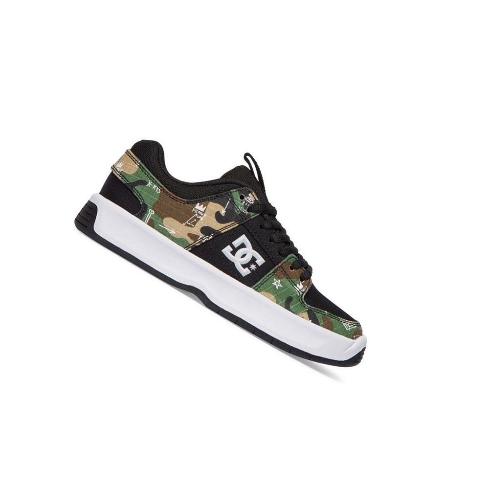 Enfant Noir Camouflage Basket DC Basquiat Lynx Zero - france MZT-1201415