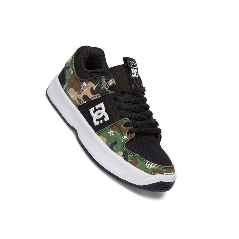 Enfant Noir Camouflage Basket DC Basquiat Lynx Zero - france MZT-1201415