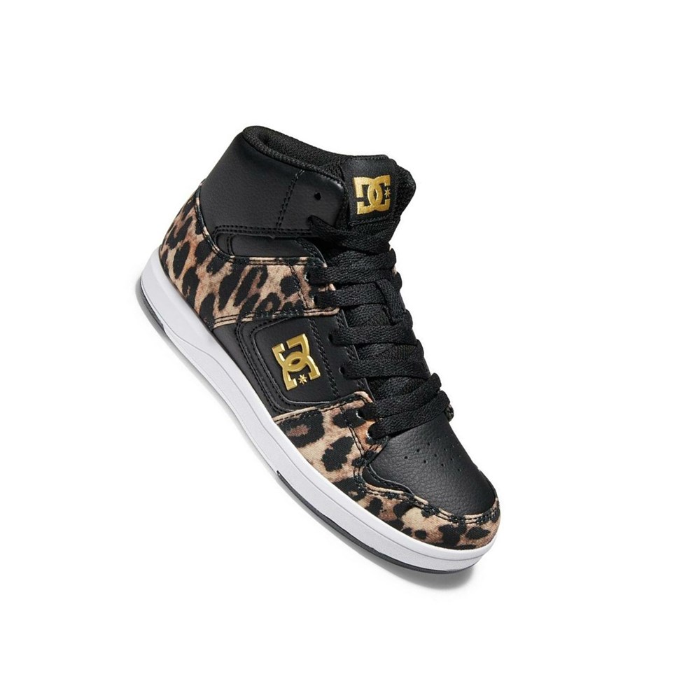 Enfant Leopard Basket DC DC Cure High-Top - france RUD-0812174