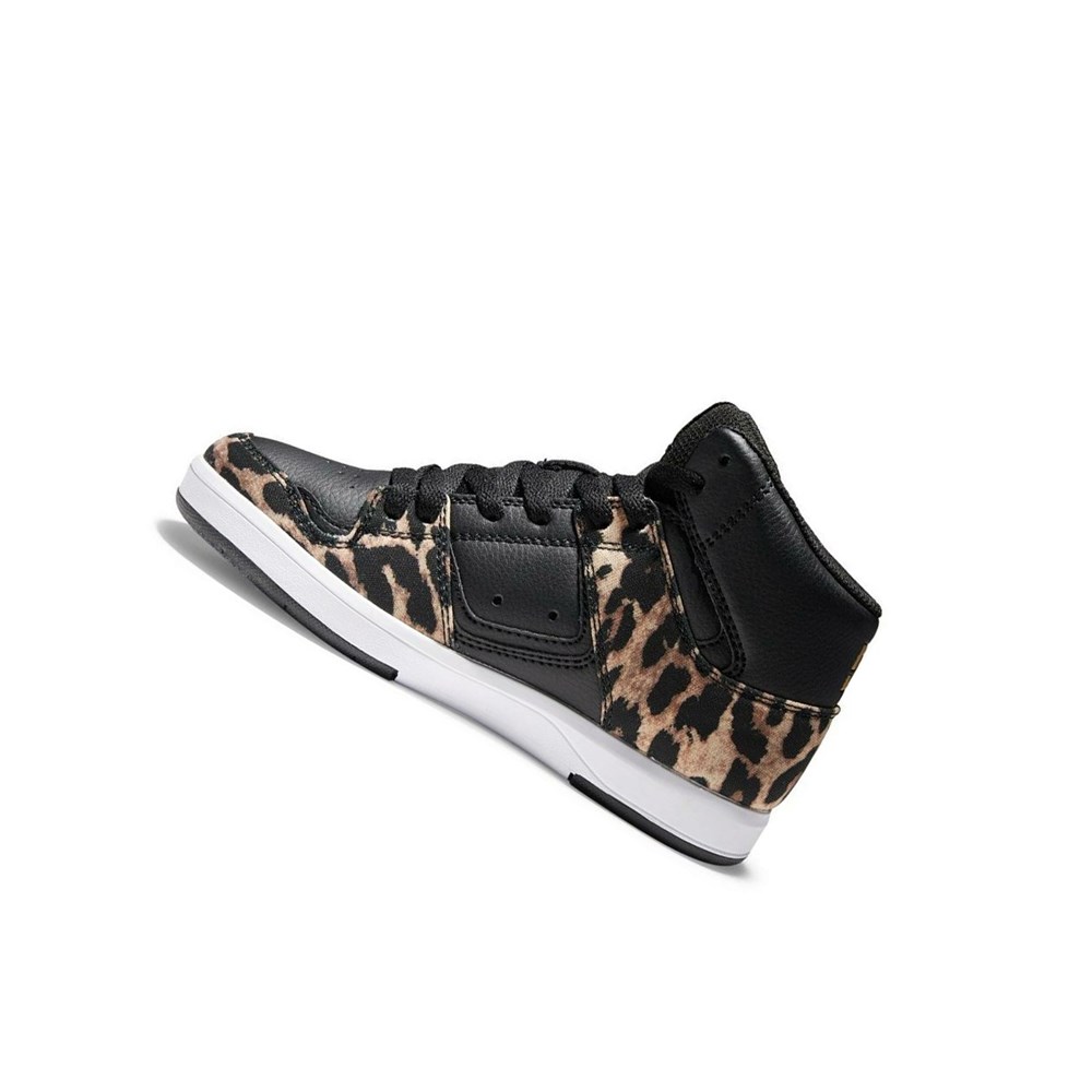 Enfant Leopard Basket DC DC Cure High-Top - france RUD-0812174