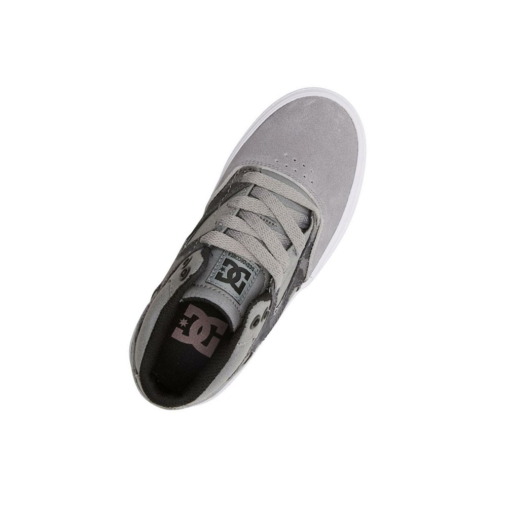 Enfant Noir Camouflage Basket DC Kalis Vulc Mid - france DBP-5273102